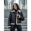 Dámská bunda SHEREB Dstreet TY4756z (Velikost S, Barva Černá)
