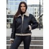 Dámská bunda SHEREB Dstreet TY4756z (Velikost S, Barva Černá)