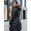 Dámská zimní bunda GLAMOUR FUSION Barva černá DSTREET TY3890z (Velikost S, Barva Černá)