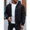 Pánská zimní bunda s kapucí Dstreet TX4836 (Velikost M/48, Barva Zelená)