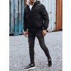 Pánská zimní bunda s kapucí Dstreet TX4836 (Velikost M/48, Barva Zelená)