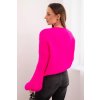 Dámský svetr ART1898 z mohairu (Velikost UNI, Barva Fuchsie Neon)