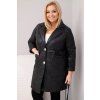 Dámská bunda Plus Size 5554 (Velikost UNI, Barva Černá)