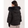 Dámská bunda MBM-KR-26106.71P Factory Price (Barva Černá, Velikost L)