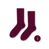Ponožky Steven 056-204 (Velikost 39-41, Barva Bordó)