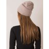 Čepice -JK-CZ-3.17 (Barva Béžová - tmavě, Velikost UNI)