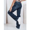 Dámské džíny wide leg Dstreet UY2765 (Velikost 34, Barva Šedá - tmavě)