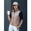 Dámská vesta STYLISHZ Dstreet TY4439 (Velikost S, Barva Hnědá)