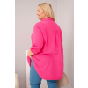 Dámská košile Plus Size 65622 (Velikost UNI, Barva Zelená)