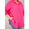 Dámská košile Plus Size 65622 (Velikost UNI, Barva Zelená)