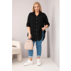 Dámská košile Plus Size 65622 (Velikost UNI, Barva Zelená)