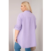 Dámská košile Plus Size 65622 (Velikost UNI, Barva Zelená)