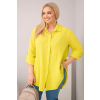 Dámská košile Plus Size 65622 (Velikost UNI, Barva Zelená)