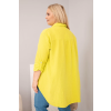 Dámská košile Plus Size 65622 (Velikost UNI, Barva Zelená)