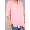 Dámská košile Plus Size 65622 (Velikost UNI, Barva Zelená)