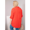 Dámská košile Plus Size 65622 (Velikost UNI, Barva Zelená)