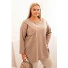 Dámské tričko Plus Size Hilda ART25210 (Velikost UNI, Barva Černá)