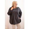 Dámské tričko Plus Size Hilda ART25210 (Velikost UNI, Barva Černá)