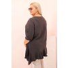 Dámské tričko Plus Size ART25196 (Velikost UNI, Barva Černá)