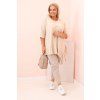 Dámské tričko Plus Size ART25196 (Velikost UNI, Barva Černá)