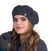 Dámský baret Kamea Ariel (Velikost UNI, Barva Šedá)