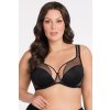 Podprsenka Gorsenia K441/1 Luisse (Velikost 80J, Barva Černá)