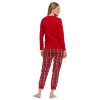 Dámské pyžamo Moraj PDD4100-013 (Velikost XL, Barva Červená)
