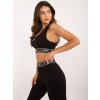 Sportovní podprsenka FF-TP-509753.92 For Fitness (Barva Černá, Velikost L)