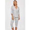 Dámské pyžamo Azal (Velikost M, Barva Šedá)