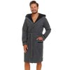 Pánský župan Doctor Nap SMS.7141 (Velikost 2XL, Barva Šedá)