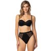 Podprsenka Mat 0204/12 Capri bardotka (Velikost 85B, Barva Černá)
