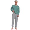 Pánské pyžamo Moraj PDM4600-012 (Velikost XL, Barva Zelená)