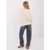Dámský svetr CH-SW-72981.05P Factory Price (Barva Béžová - světle, Velikost UNI)