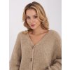 Dámský svetr CH-SW-72981.05P Factory Price (Barva Béžová - světle, Velikost UNI)