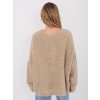 Dámský svetr CH-SW-72981.05P Factory Price (Barva Béžová - světle, Velikost UNI)
