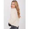 Dámský svetr MI-SW-1028.22 ITALY MODA (Barva Tělová, Velikost UNI)