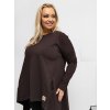 Dámská tunika Plus Size RV-TU-5042.09X RELEVANCE (Barva Šedá - tmavě, Velikost XL/2XL)