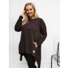 Dámská tunika Plus Size RV-TU-5042.09X RELEVANCE (Barva Šedá - tmavě, Velikost XL/2XL)