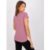 Tričko RV-TS-4832.19P BASIC FEEL GOOD (Barva Růžová - tmavě, Velikost M)