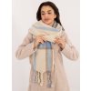 Šála -AT-SZ-2315.33 (Barva Béžová - světle, Velikost UNI)