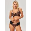 Podprsenka Azal Sara - nevyztužená (Velikost 75D, Barva Černá)