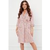Župan Italian Fashion Bonilla r.3/4 (Velikost L, Barva Růžová)
