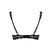 Podprsenka Obsessive Miamor half-bra (Velikost S/M, Barva Černá)