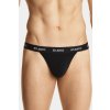 Pánská tanga Atlantic MP-1572 Sport string (Velikost S, Barva Černá)