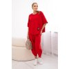 Dámská souprava Elie - mikina + tepláky (Velikost UNI, Barva Červená)
