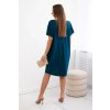 Šaty s kapsami a přívěskem námořnická modř (Velikost UNI, Barva Modrá - tmavě)