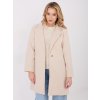 Dámský kabát IT-PL-20238.23 MODA ITALY (Barva Béžová, Velikost UNI)