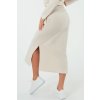 Sukně Italian Fashion Stella Maxi (Velikost L, Barva Béžová)