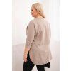 Dámské tričko Plus Size ART21152 (Velikost UNI, Barva Bílá)