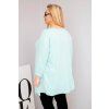 Dámská halenka Plus Size 68136 (Velikost UNI, Barva Modrá)